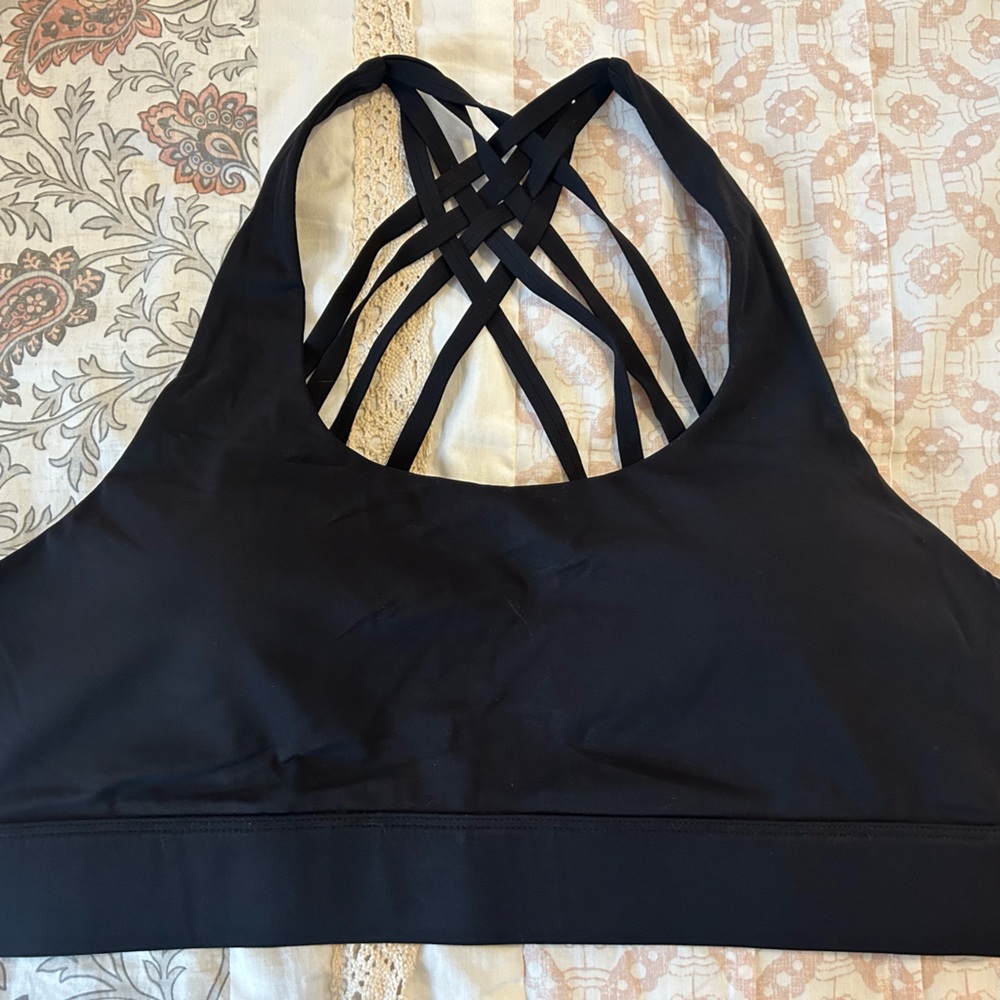 ZYIA Active Black Sports Bra